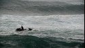 Darrick Doerner and friends surfing Sunset