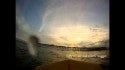 Folly Beach Pier - Surfing Sunset