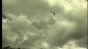 Crazy kiteboarder...