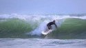 Surfing in Juno beach, Florida at kite beach 03/21/14