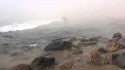 Surf in Fog - Montauk, New York - May 30, 2015