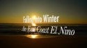 Falling into Winter: An East Coast El Nino