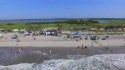 Folly Beach Drone - Surfers Healing Wahine Longboard Invitational -