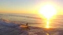 FOLLY BEACH DRONE - Washout Sunrise Waves - Phantom 3