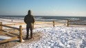SURFING WINTER STORM HELENA IN NEW JERSEY