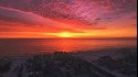 INSANE OCEAN FIRE & SNOW SUNRISE IN NEW JERSEY 2017 4K