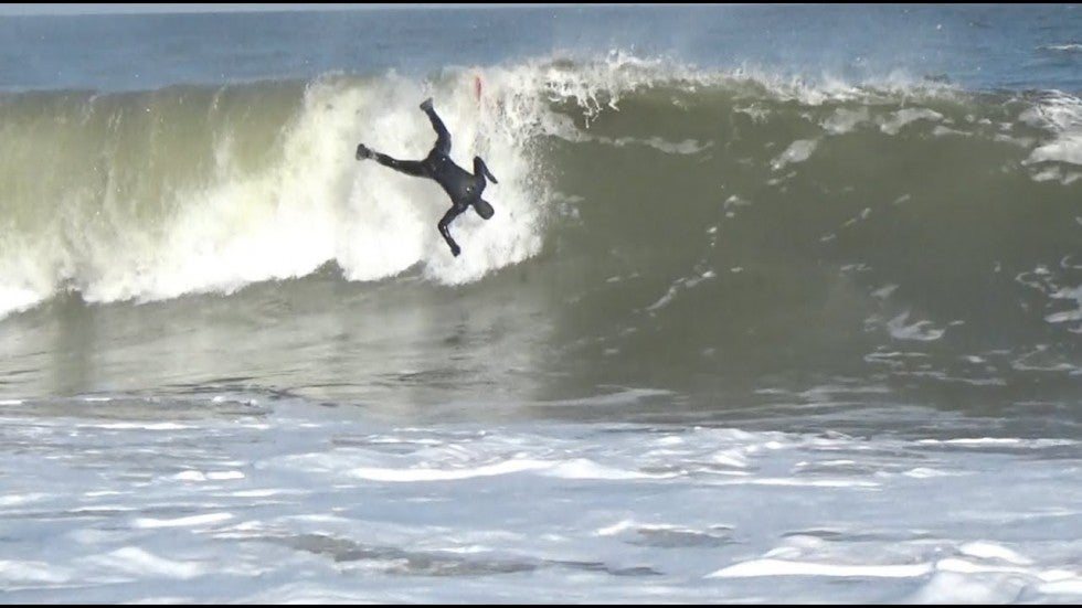 Surfing Maryland with surfology and the boys