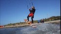 Jumping Over Me  (KiteBoarding Joaquin at Sandy Hook, NJ)