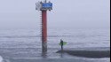 Surfing Little Glassy Waves in New Jersey