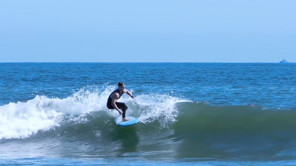 Spring Surfing in New Jersey -
