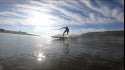 Surfing a Longboard on Two Glassy Mornings at Long Beach, NY